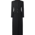 Cappotto lungo in panno 106123 A30GI84 PINKO 