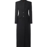 Cappotto lungo in panno 106123 A30GI84 PINKO 