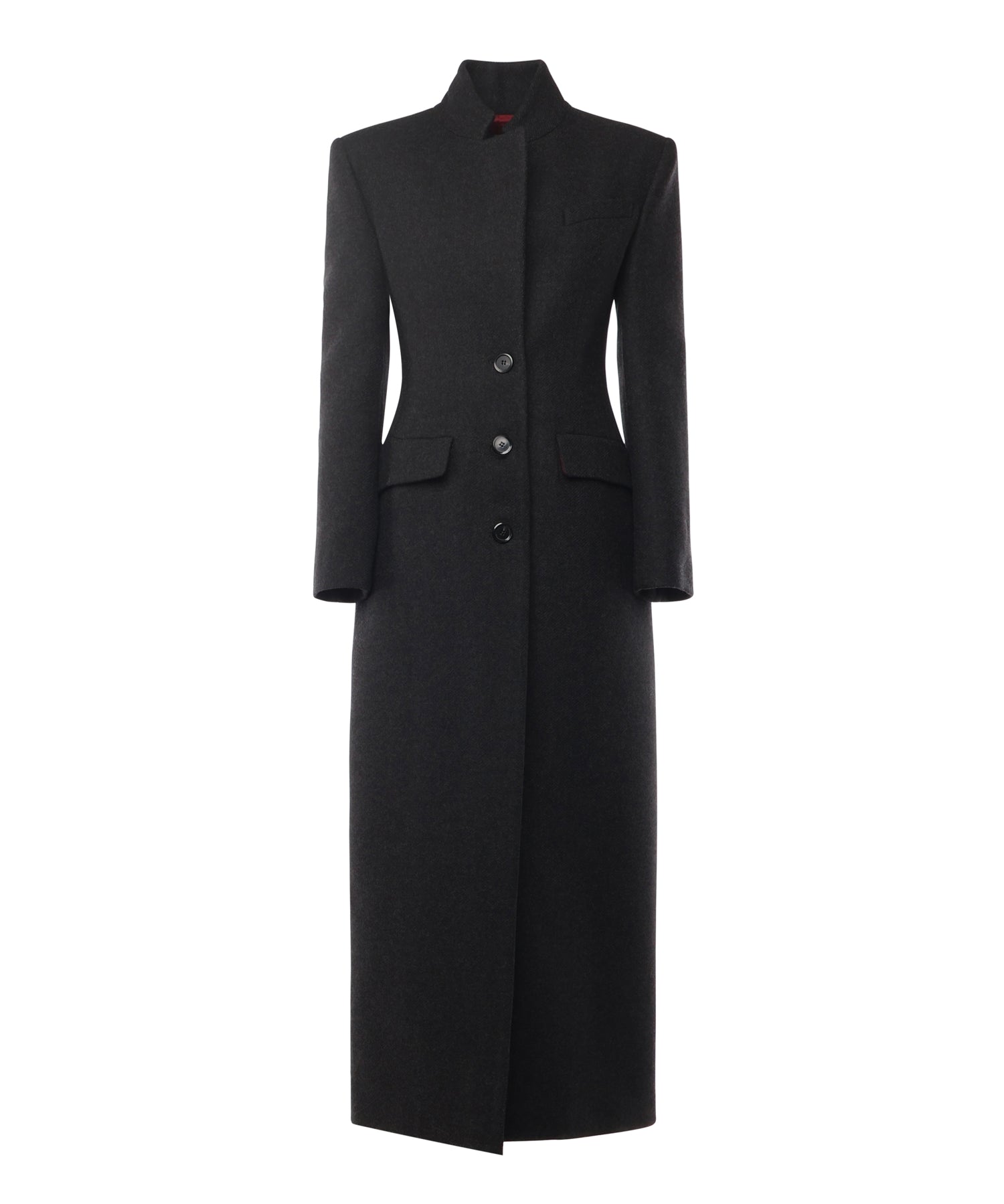 Cappotto lungo in panno 106123 A30GI84 PINKO 