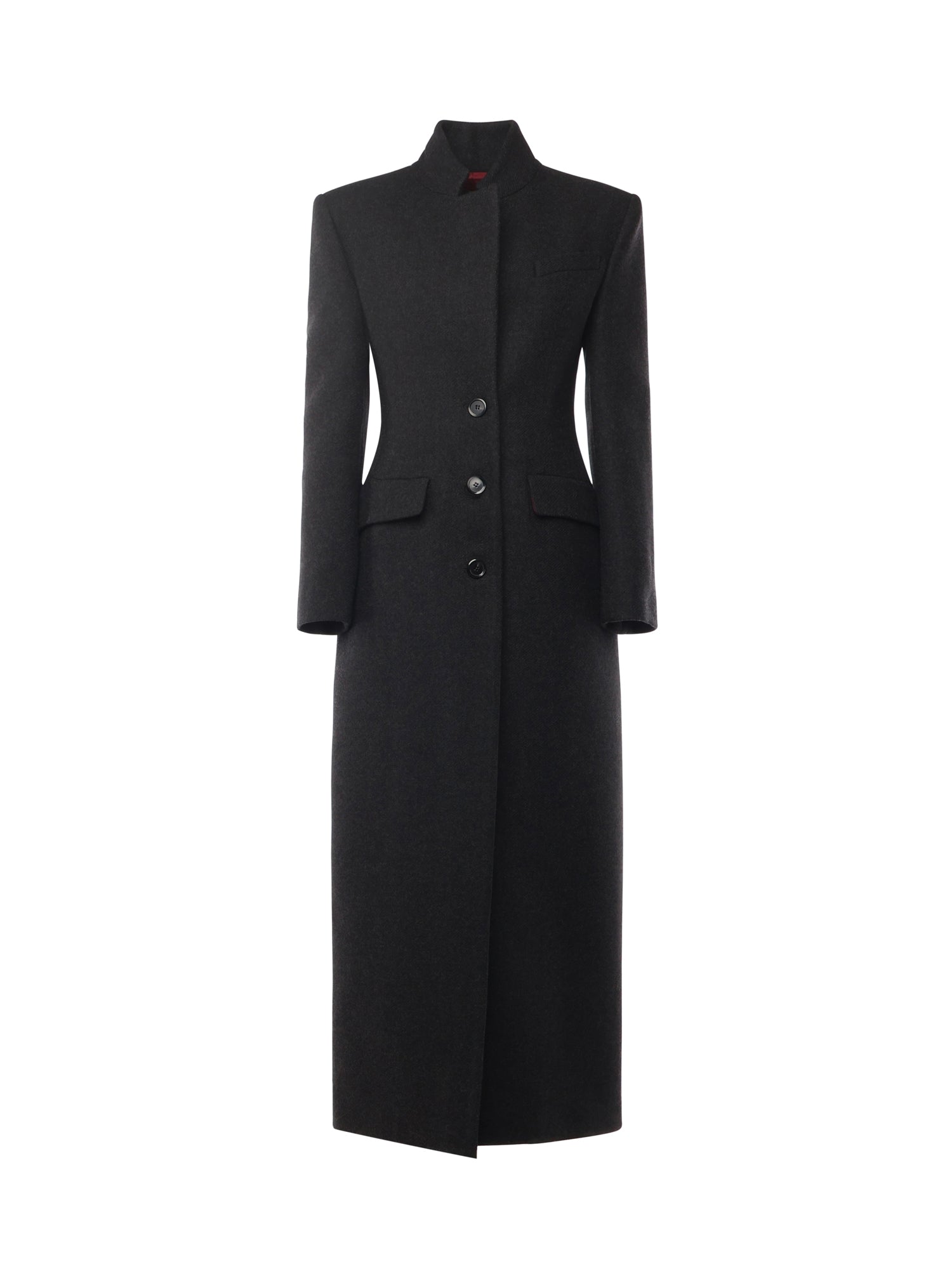 Cappotto lungo in panno 106123 A30GI84 PINKO 