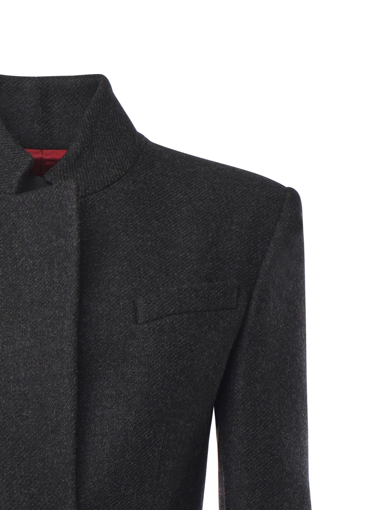 Cappotto lungo in panno 106123 A30GI84 PINKO 