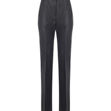 Pantaloni dritti gessati effetto brillante 106124 A305Z99 PINKO 