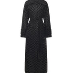 Trench con strass e borchie 106154 A30WZ99 PINKO 