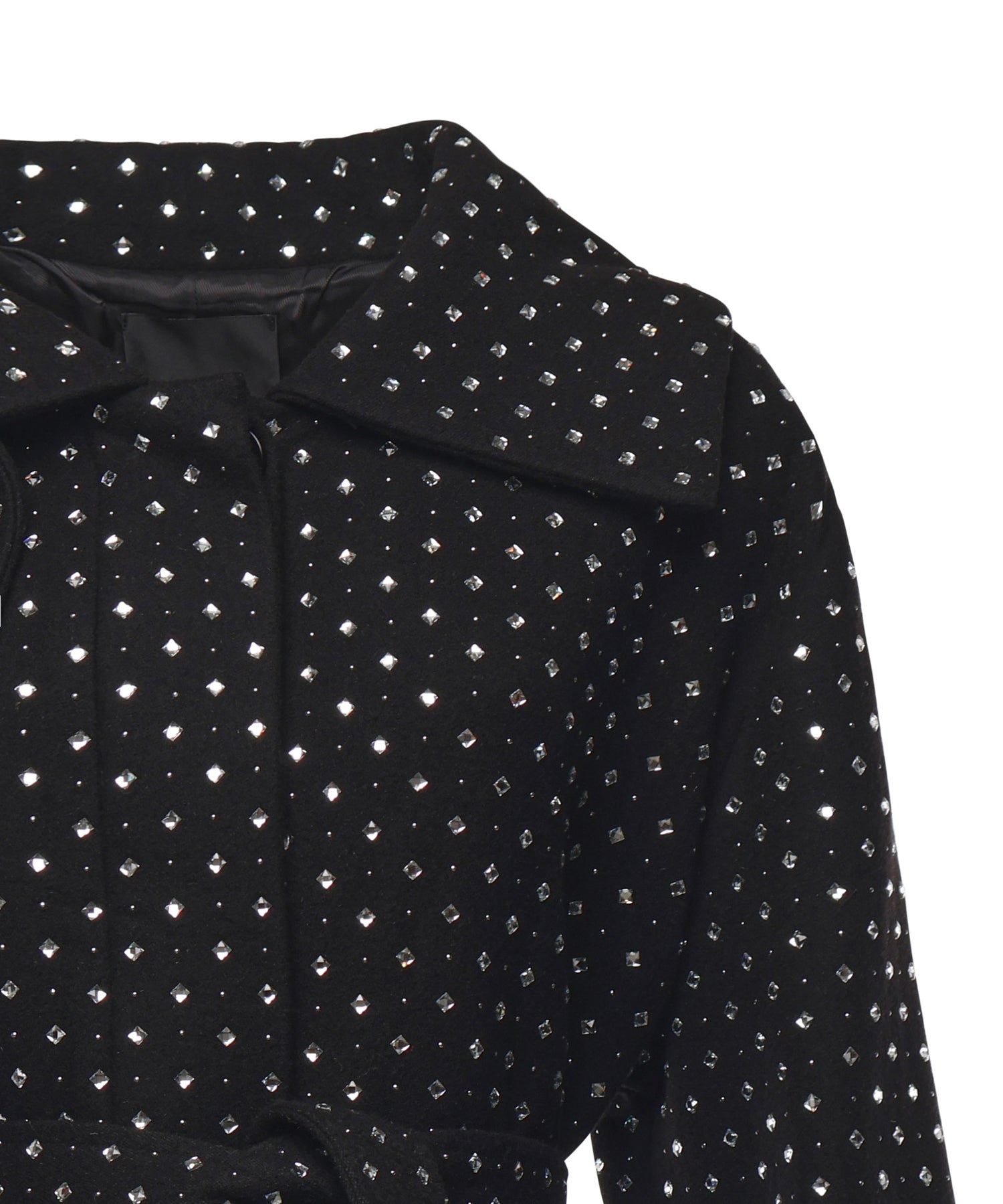 Trench con strass e borchie 106154 A30WZ99 PINKO 