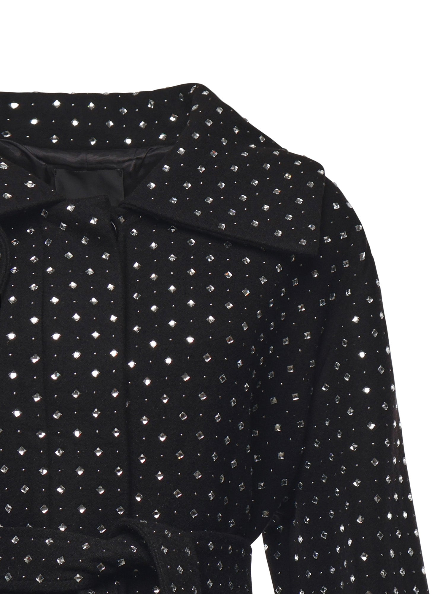 Trench con strass e borchie 106154 A30WZ99 PINKO 