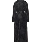 Trench con strass e borchie 106154 A30WZ99 PINKO 