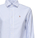 Camicia a righe Oxford con logo 211891377 004 POLO RALPH LAUREN 