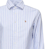 Camicia a righe Oxford con logo 211891377 004 POLO RALPH LAUREN 