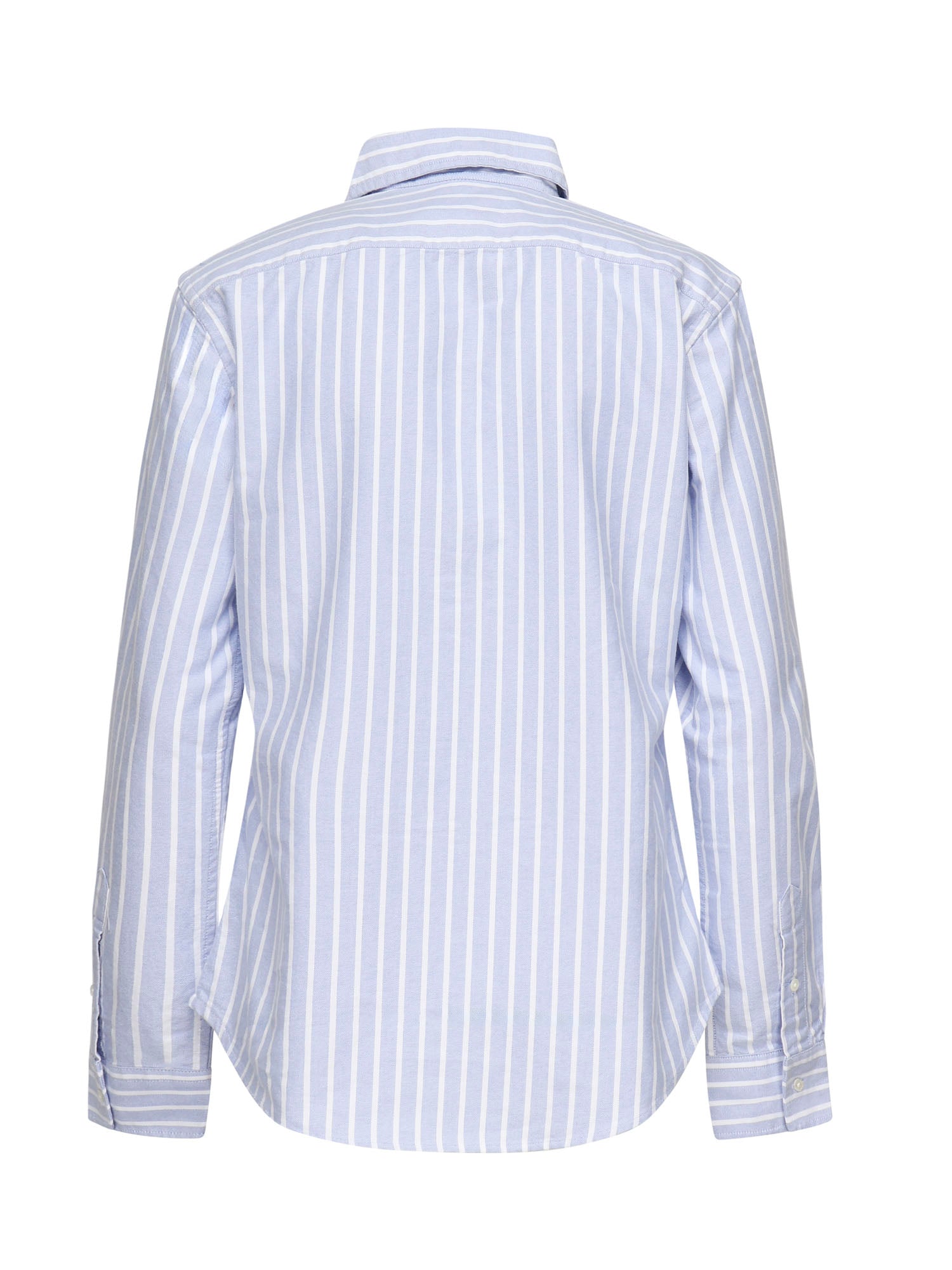 Camicia a righe Oxford con logo 211891377 004 POLO RALPH LAUREN 