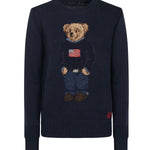 Maglia Polo Bear in cotone e lino 211927070 001 POLO RALPH LAUREN 