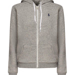 Felpa con zip e logo<BR/> 211935584 005 POLO RALPH LAUREN 