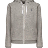 Felpa con zip e logo<BR/> 211935584 005 POLO RALPH LAUREN 