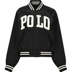 Bomber in raso con logo 211970985 001 POLO RALPH LAUREN 