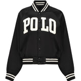 Bomber in raso con logo 211970985 001 POLO RALPH LAUREN 