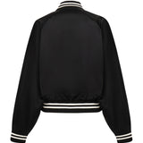 Bomber in raso con logo 211970985 001 POLO RALPH LAUREN 