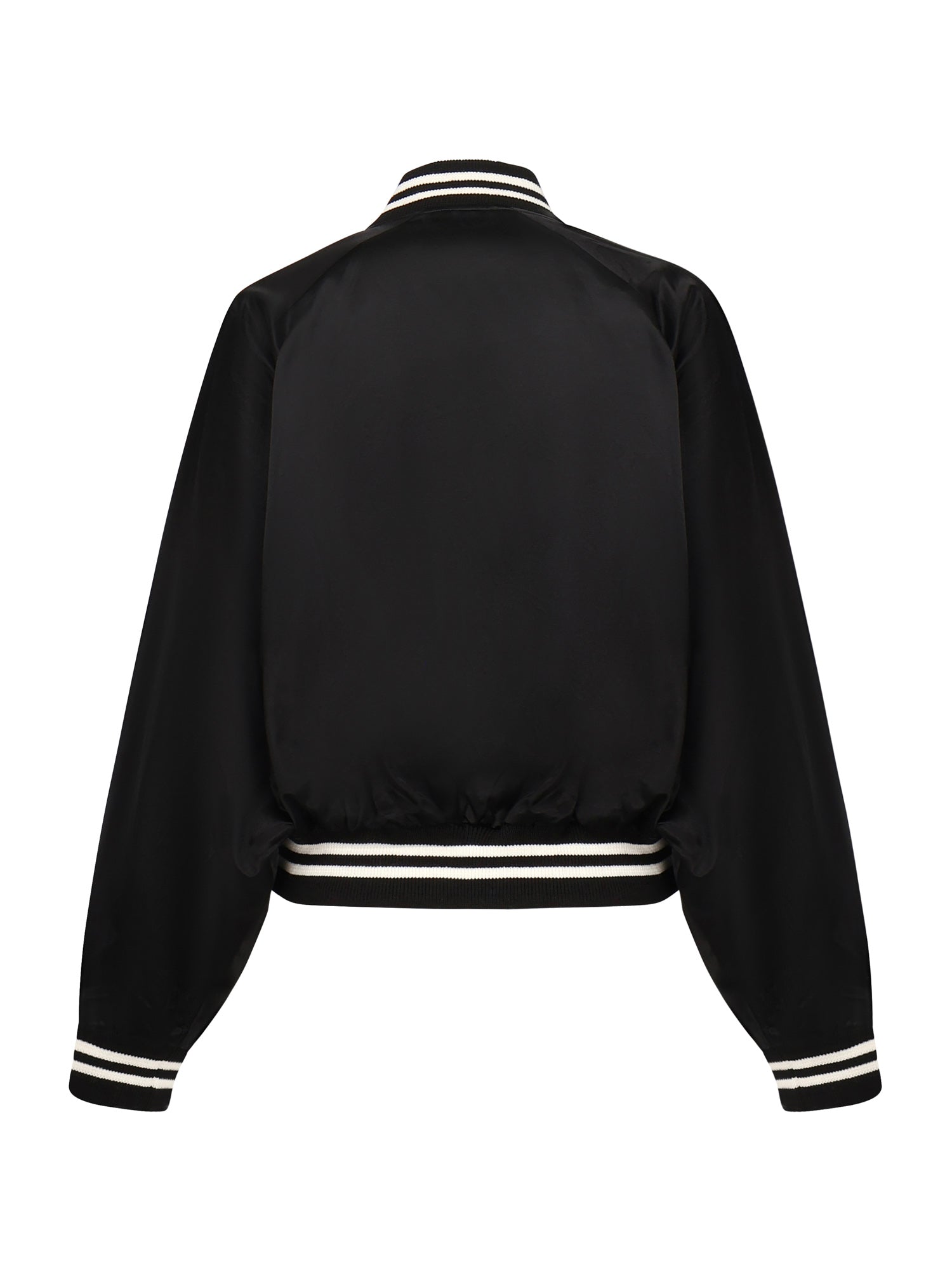Bomber in raso con logo 211970985 001 POLO RALPH LAUREN 