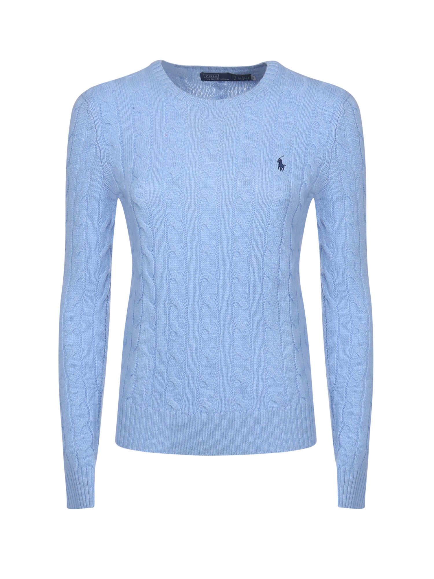 Maglia in lana e cashmere a trecce 211971865 004 POLO RALPH LAUREN 