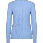 Maglia in lana e cashmere a trecce 211971865 004 POLO RALPH LAUREN 