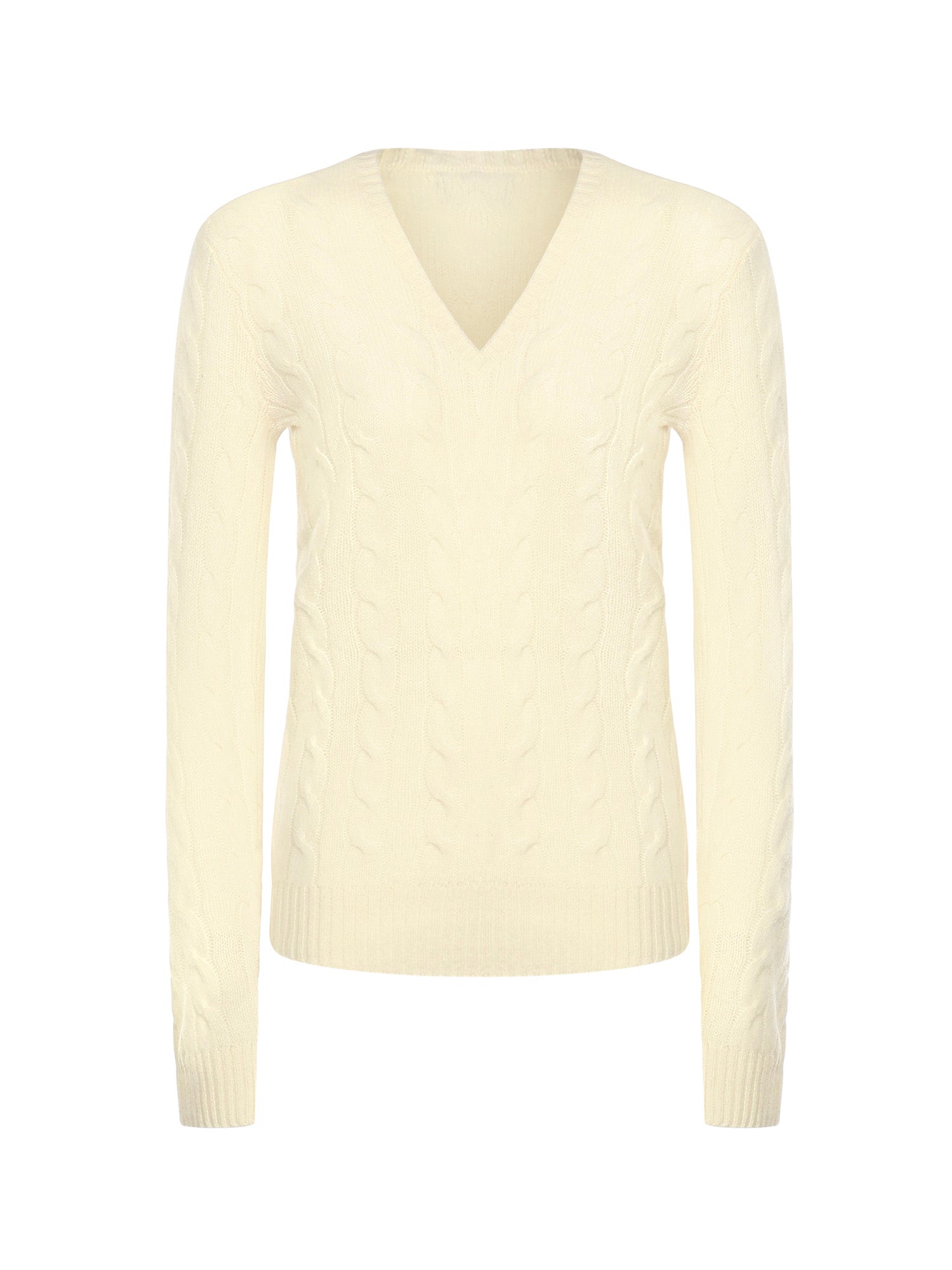 Maglia con scollo a V e logo 211971866 001 POLO RALPH LAUREN 