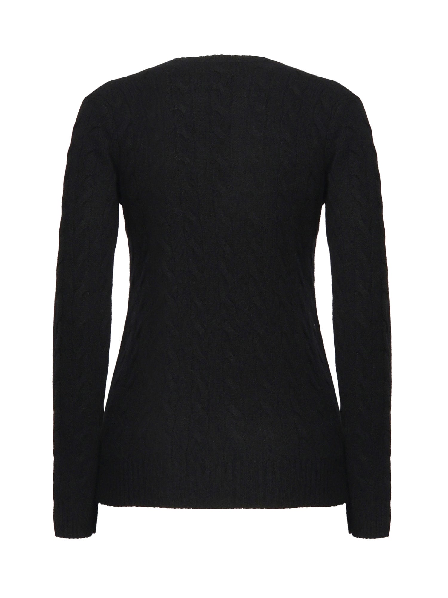 Maglia a trecce con scollo a V 211971866 005 POLO RALPH LAUREN 