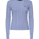 Maglione a trecce con logo 211971869 009 POLO RALPH LAUREN 