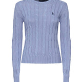 Maglione a trecce con logo 211971869 009 POLO RALPH LAUREN 