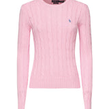 Maglione a trecce con logo 211971869 010 POLO RALPH LAUREN 