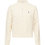 Maglione in lana e cashmere con logo 211972130 003 POLO RALPH LAUREN 