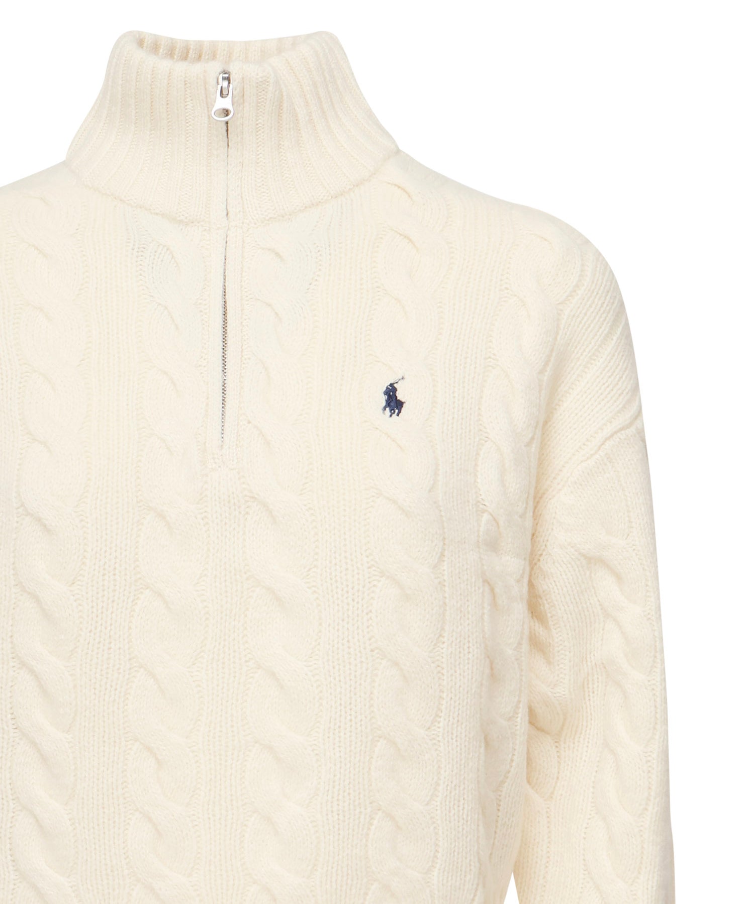Maglione in lana e cashmere con logo 211972130 003 POLO RALPH LAUREN 