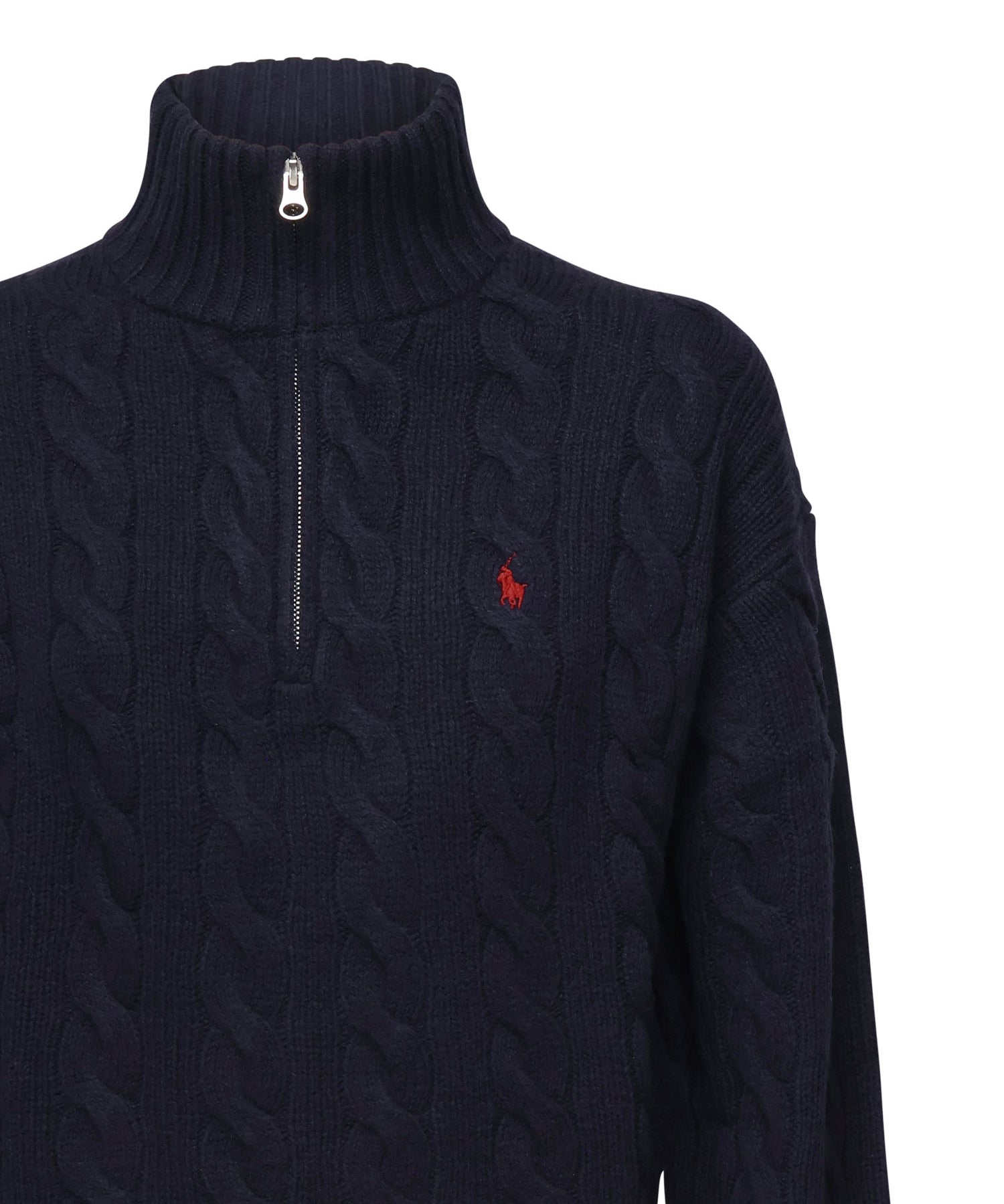 Maglione in lana e cashmere con logo 211972130 004 POLO RALPH LAUREN 
