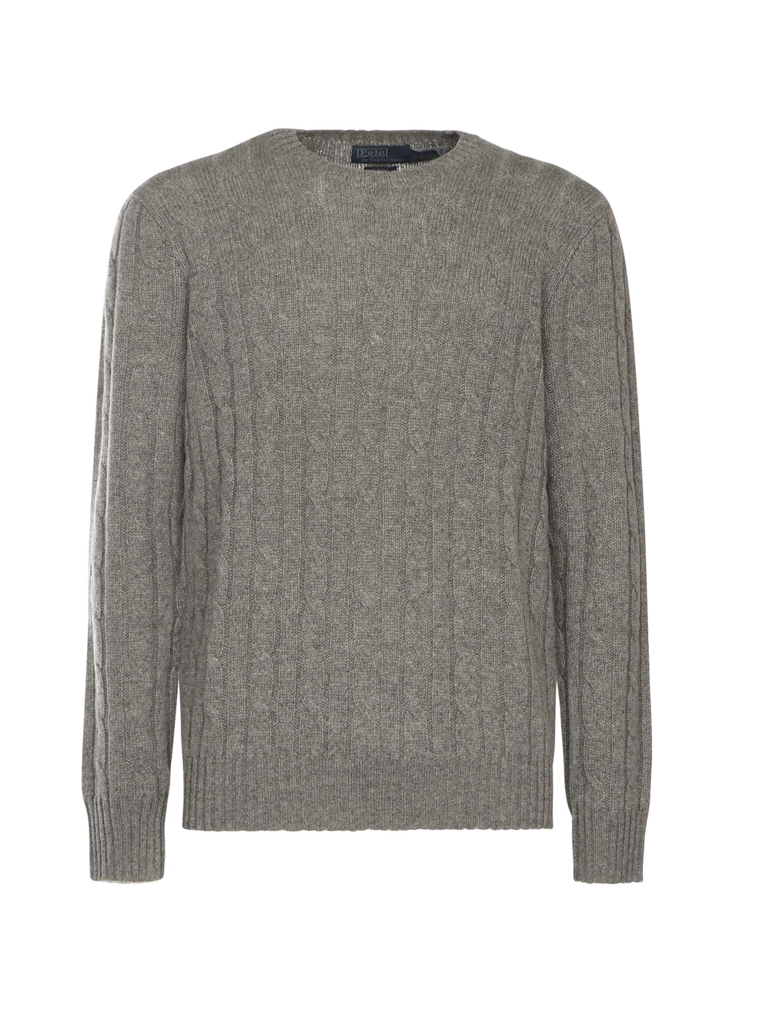 Maglia in cashmere a trecce 710876728 009 POLO RALPH LAUREN 