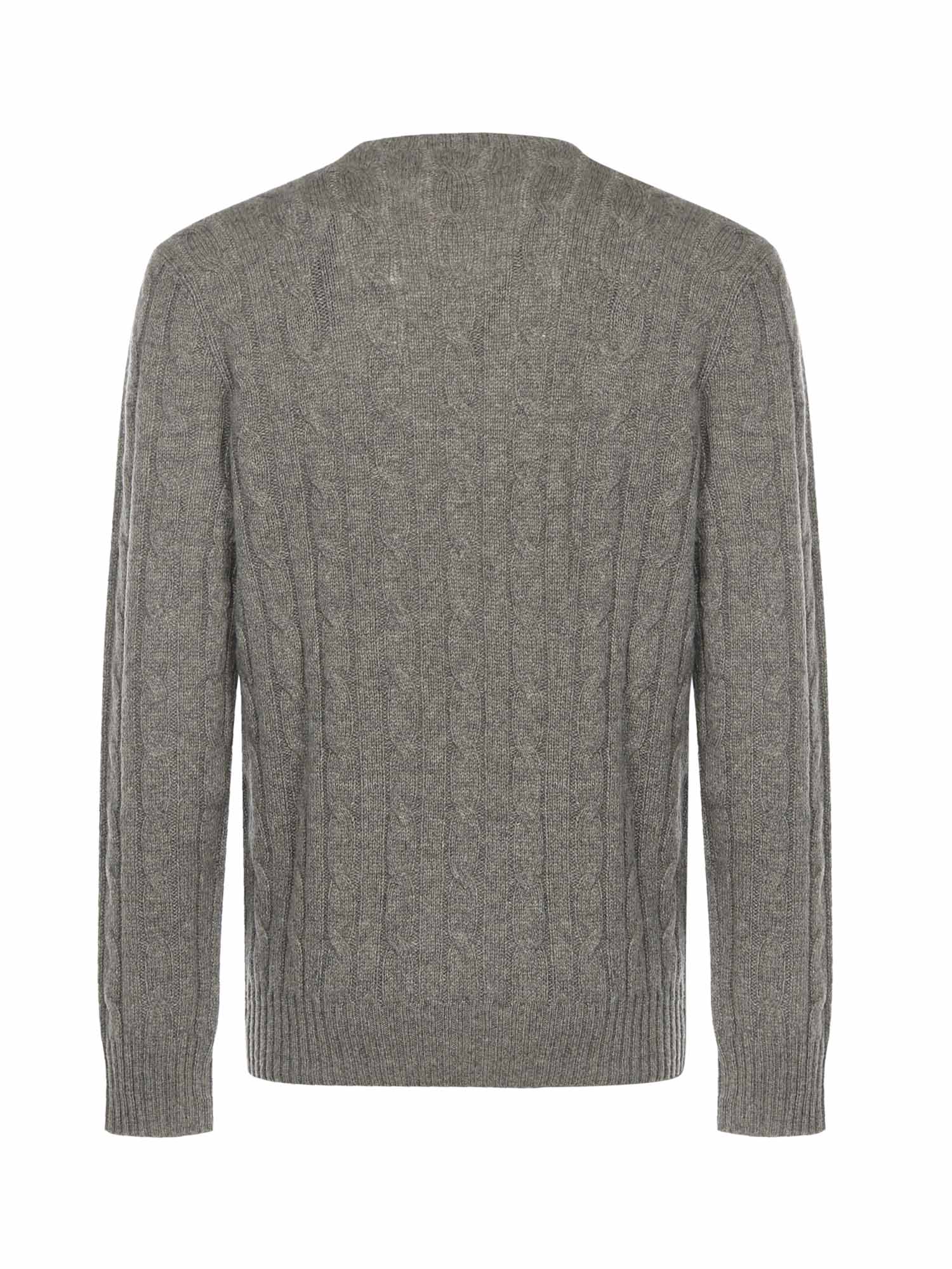 Maglia in cashmere a trecce 710876728 009 POLO RALPH LAUREN 