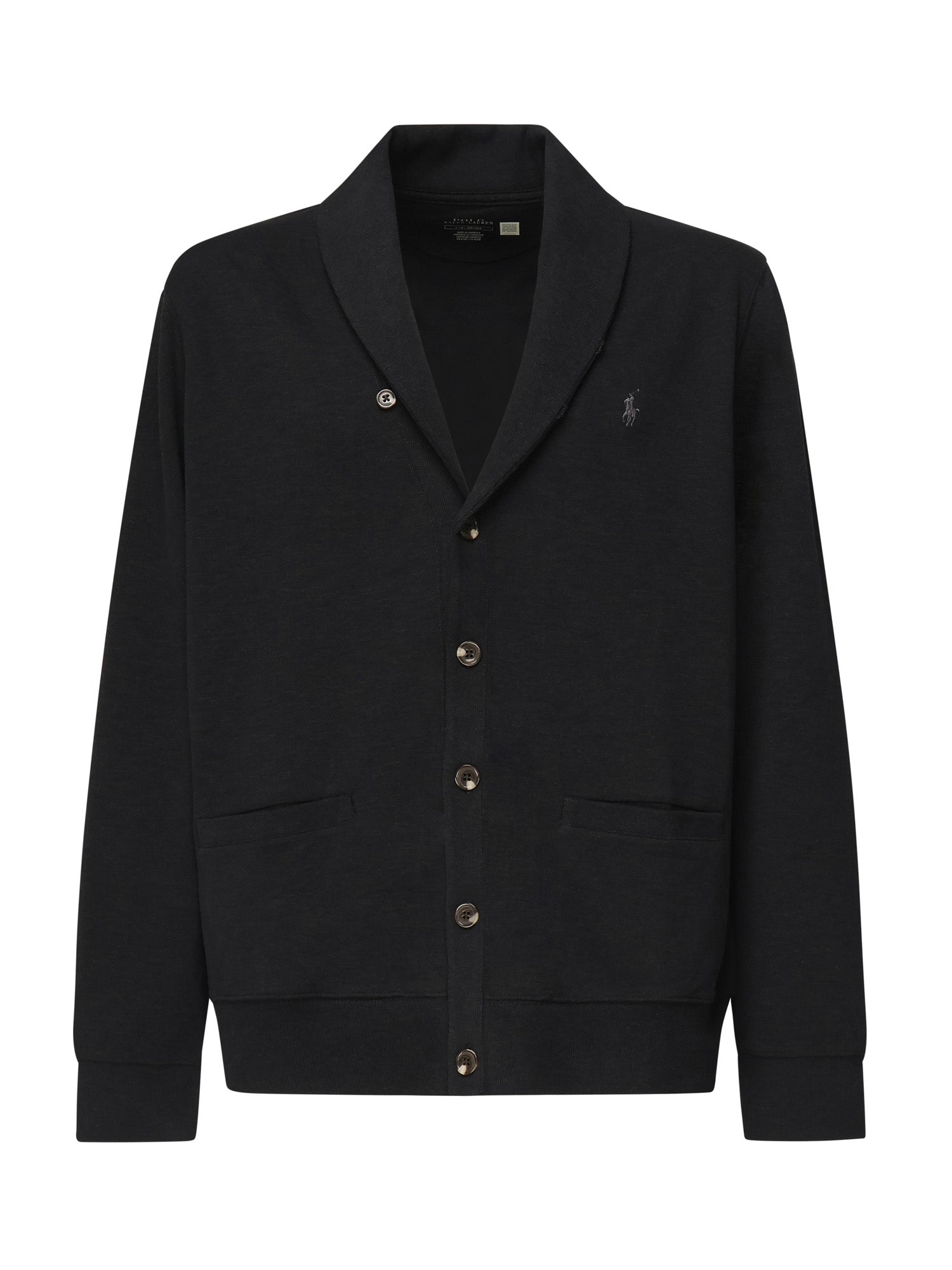 Cardigan in misto cotone con logo 710877008 007 POLO RALPH LAUREN 
