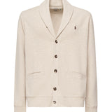 Cardigan in misto cotone con logo 710877008 008 POLO RALPH LAUREN 