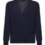 Cardigan con logo <BR/> 710946144 001 POLO RALPH LAUREN 