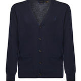 Cardigan con logo <BR/> 710946144 001 POLO RALPH LAUREN 