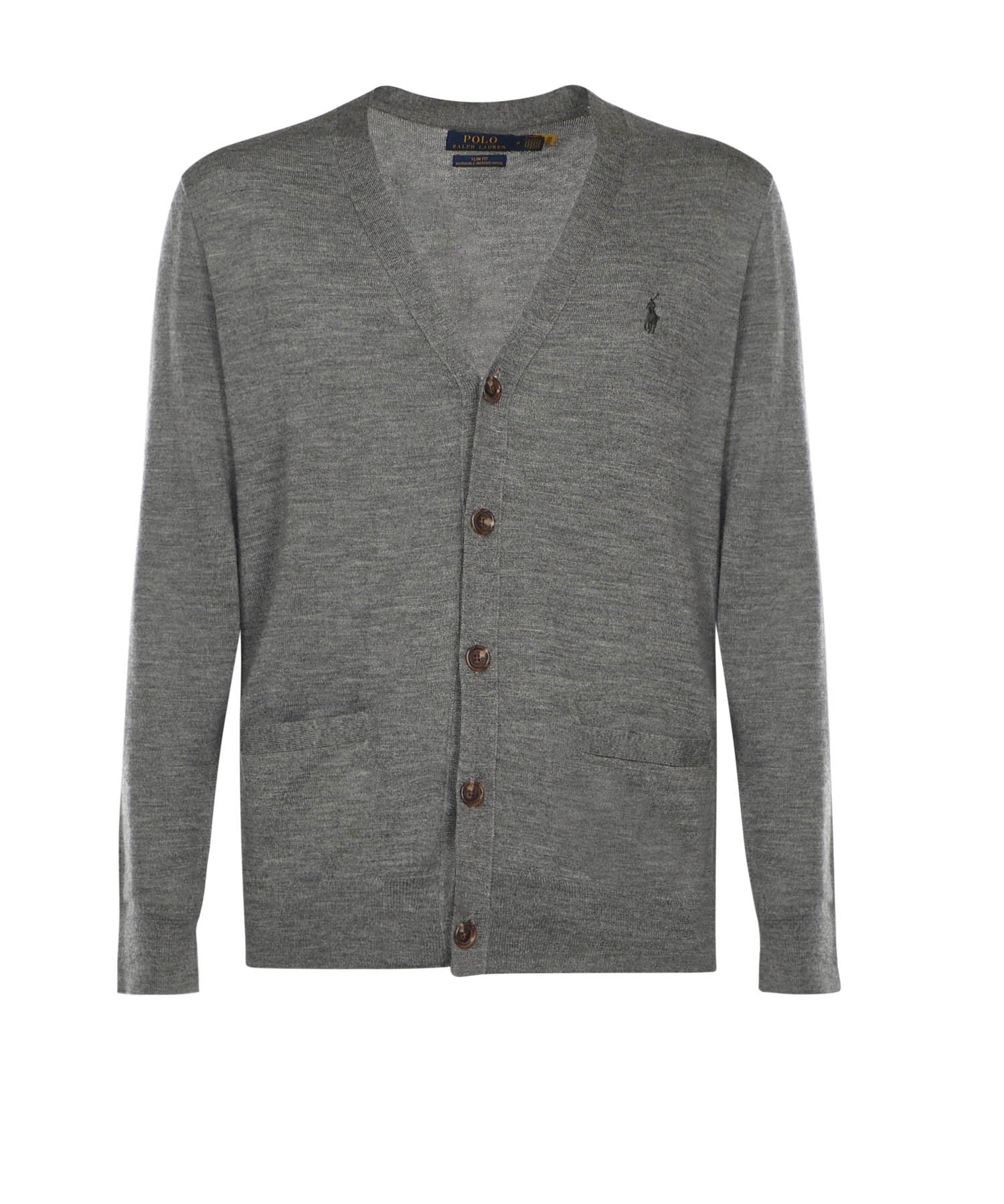 Cardigan con logo 710946144 004 POLO RALPH LAUREN 