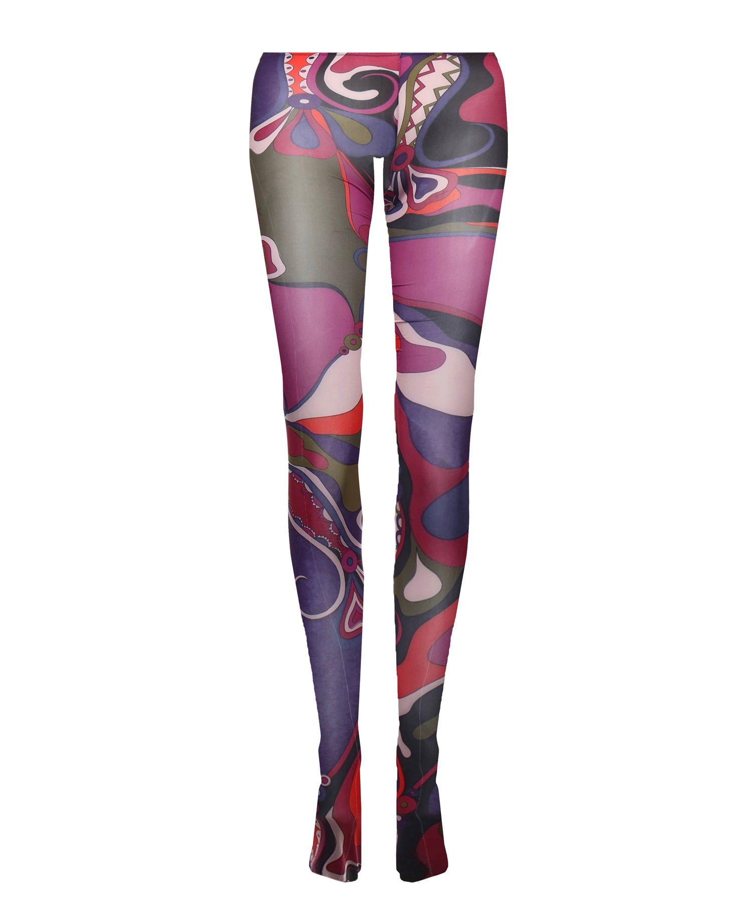 Collant con stampa orchidee 5UGE33 5U913017 PUCCI 