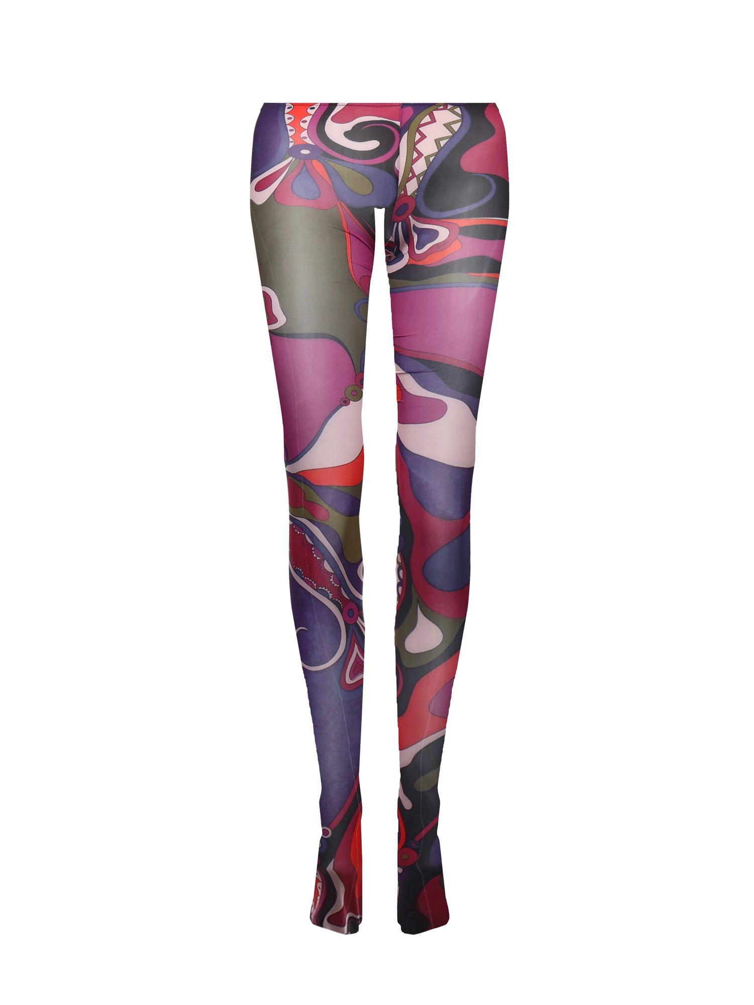 Collant con stampa orchidee 5UGE33 5U913017 PUCCI 