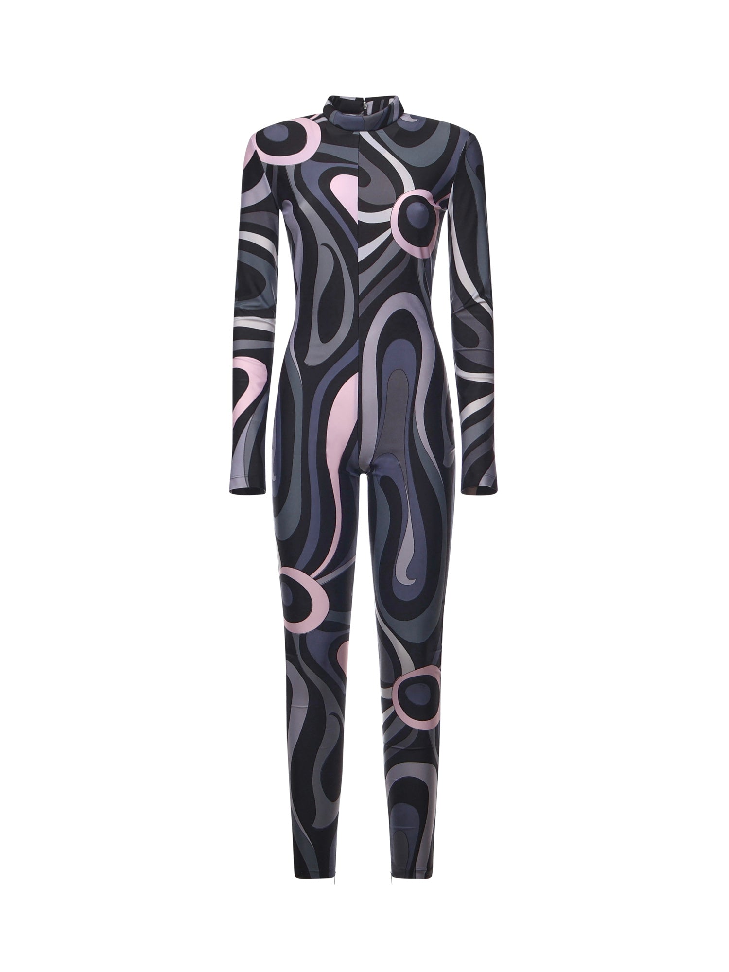 Jumpsuit in lycra con stampa Marmo 5UJI40 5U765002 PUCCI 