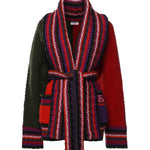 Cardigan in lana color-block 5UKQ03 5U963017 PUCCI 