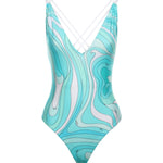 Costume da bagno con stampa Marmo 5UMC01 5U775067 PUCCI 