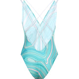 Costume da bagno con stampa Marmo 5UMC01 5U775067 PUCCI 