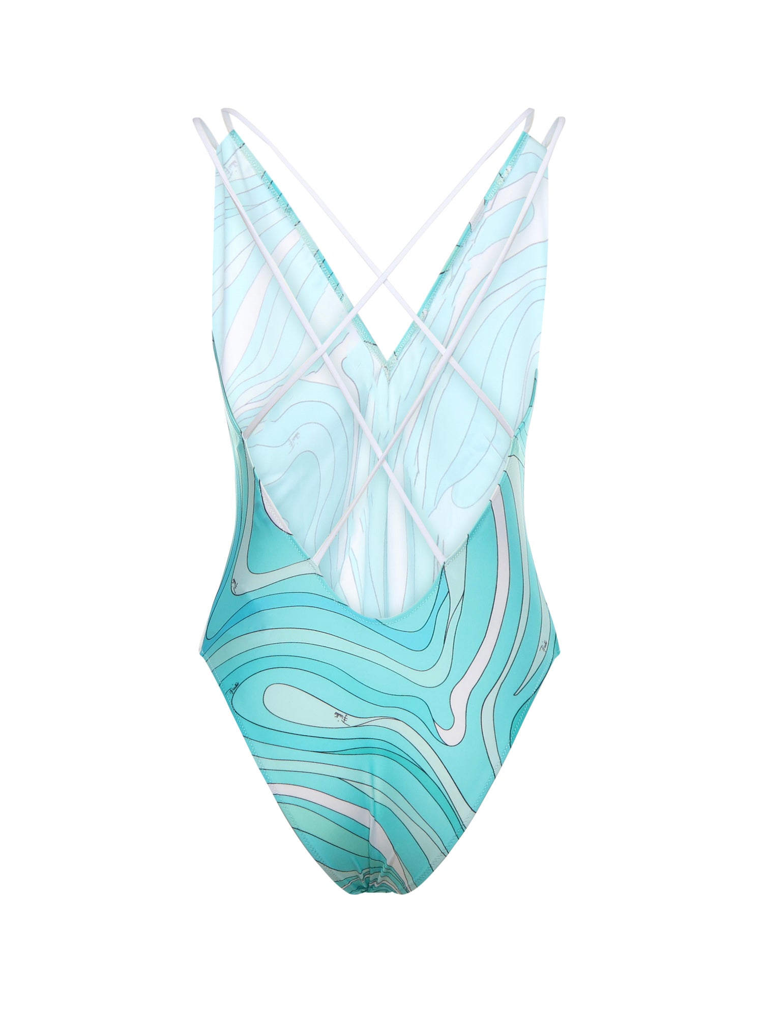 Costume da bagno con stampa Marmo 5UMC01 5U775067 PUCCI 