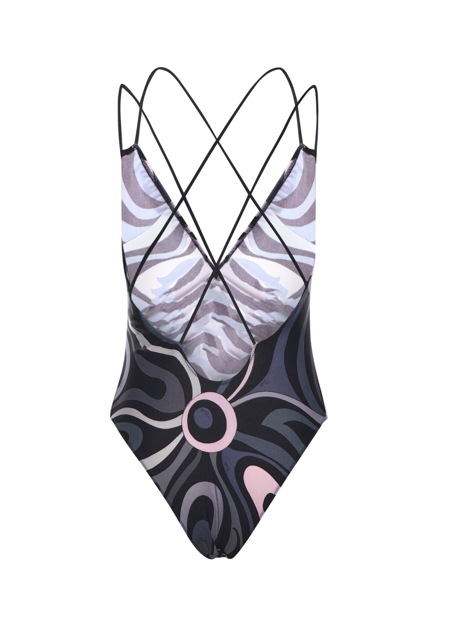 Costume da bagno con stampa Marmo<BR/> 5UMC01 5U775068 PUCCI 
