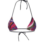 Top bikini a triangolo con stampa Iride 5UMX22 5U755011 PUCCI 