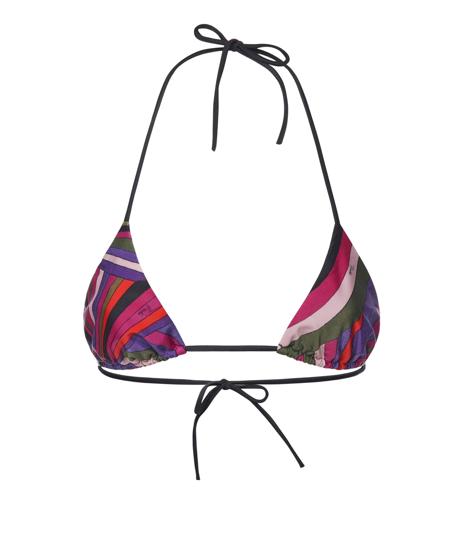 Top bikini a triangolo con stampa Iride 5UMX22 5U755011 PUCCI 