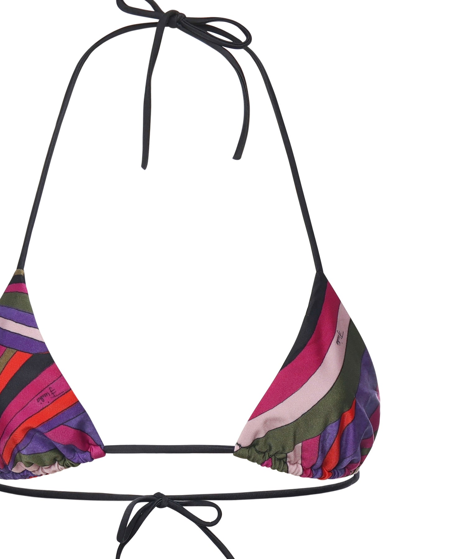 Top bikini a triangolo con stampa Iride 5UMX22 5U755011 PUCCI 