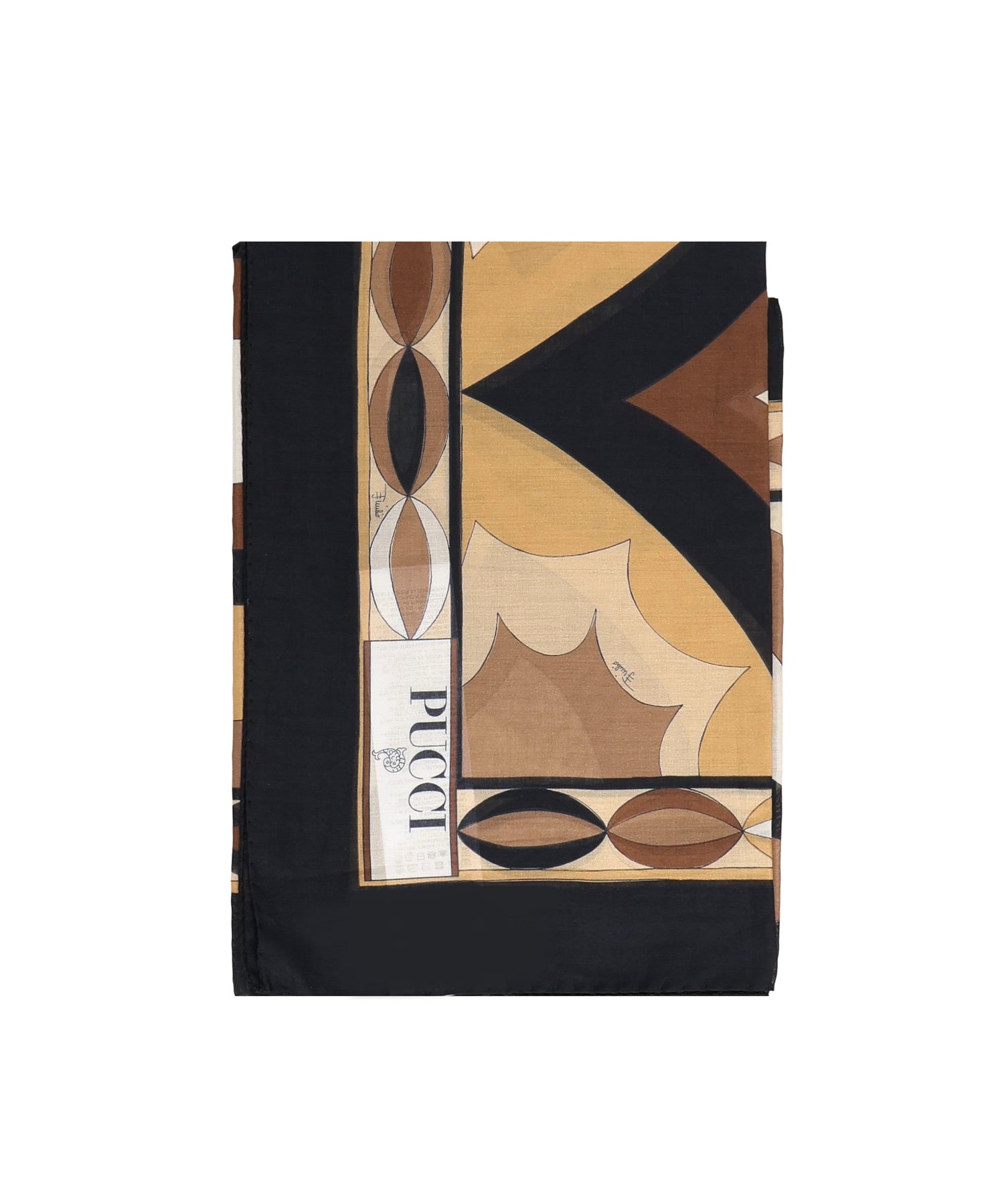Pareo con stampa in cotone 5UPD05 5U974027 PUCCI 