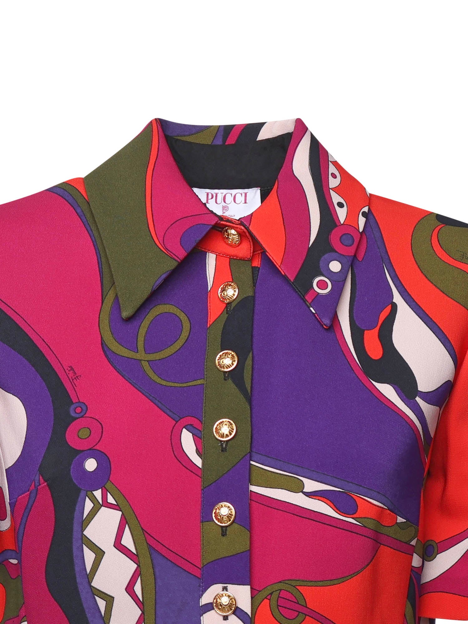 Abito in stampa orchidee 5URG15 5U738017 PUCCI 